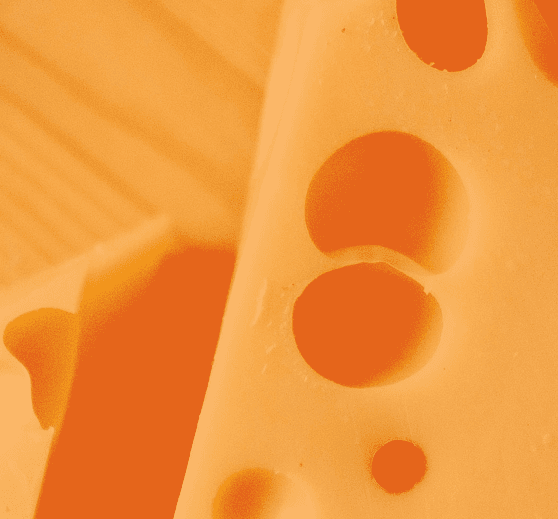 Cheese collection cover